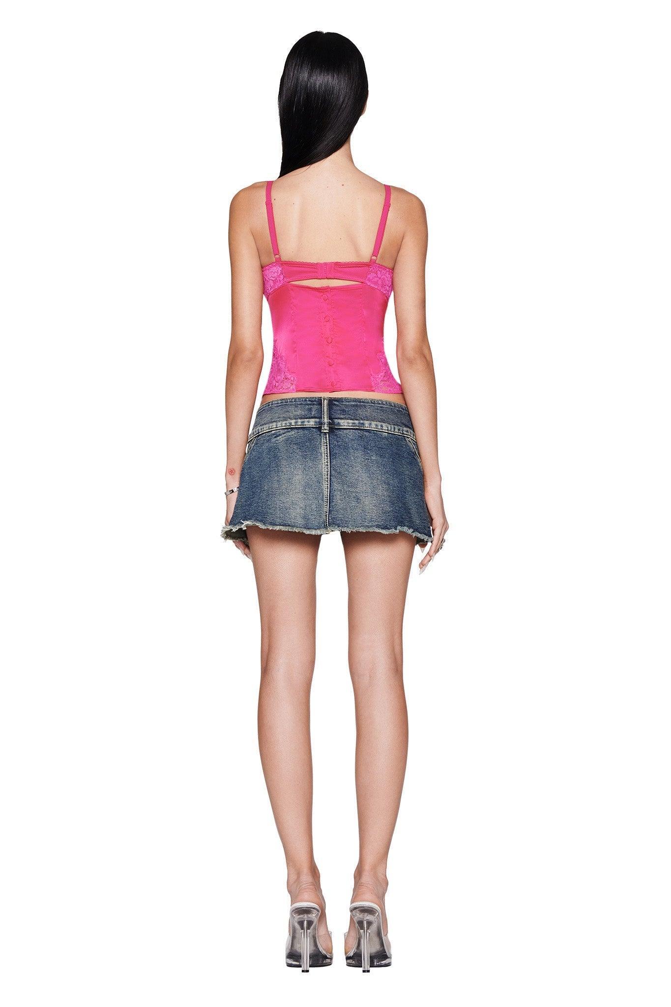 LUELLA TOP - PINK : MAGENTA Product Image