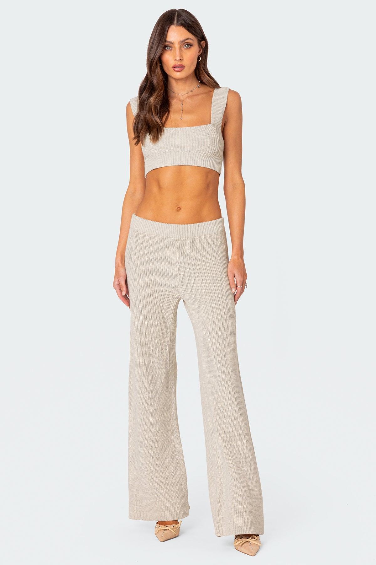 Sunday Straight Leg Knit Pants Product Image