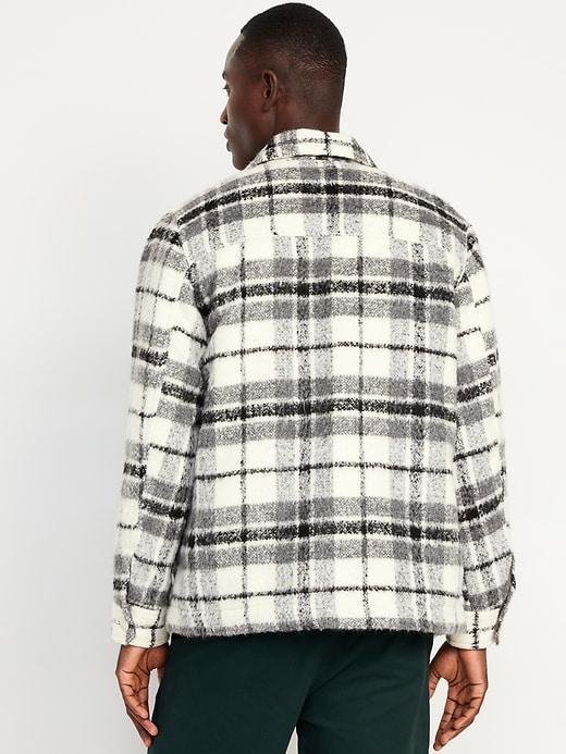 Cozy-Lined Sherpa Shacket Product Image