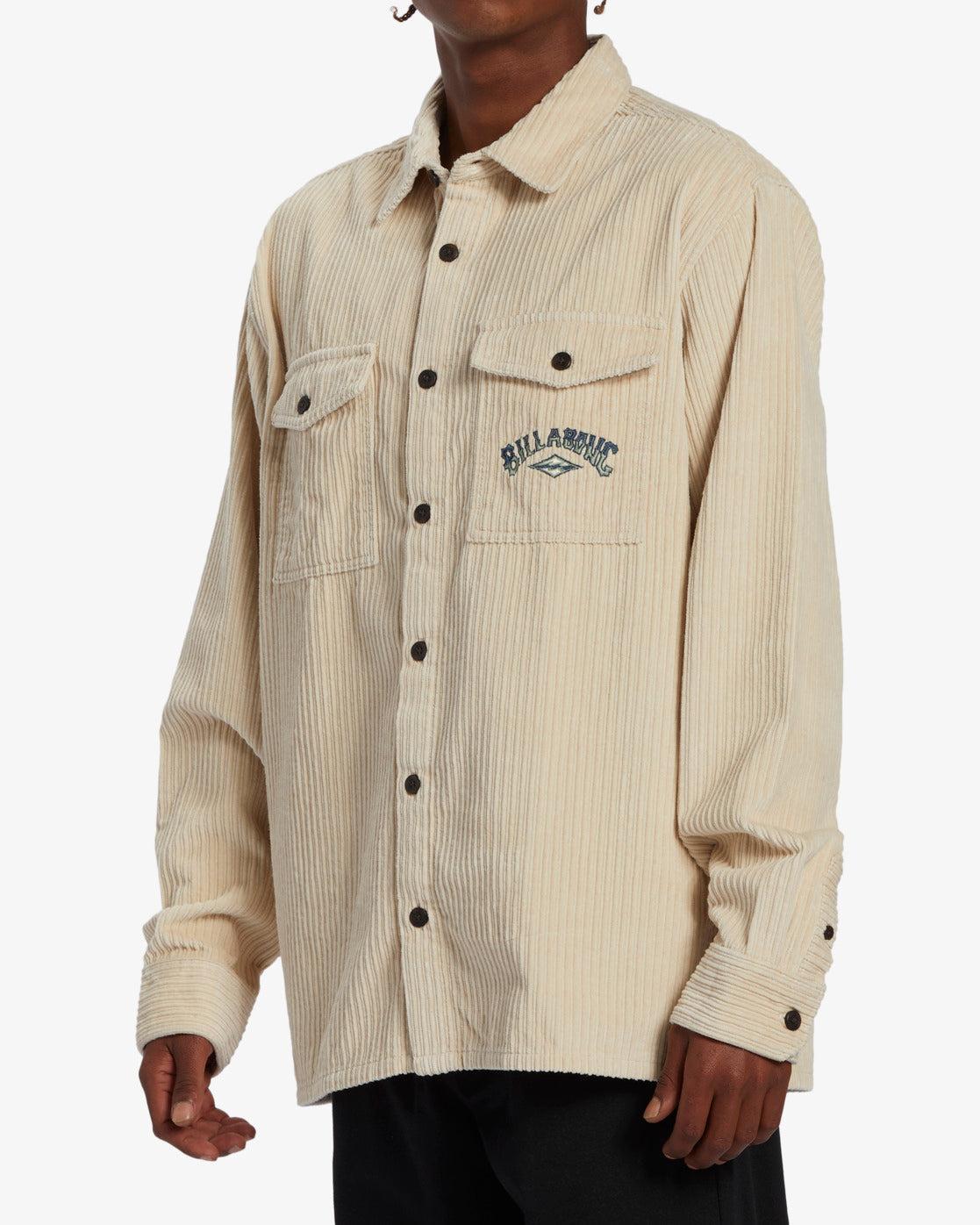 Bong Days Long Sleeve Cord Shirt - Chino Male Product Image