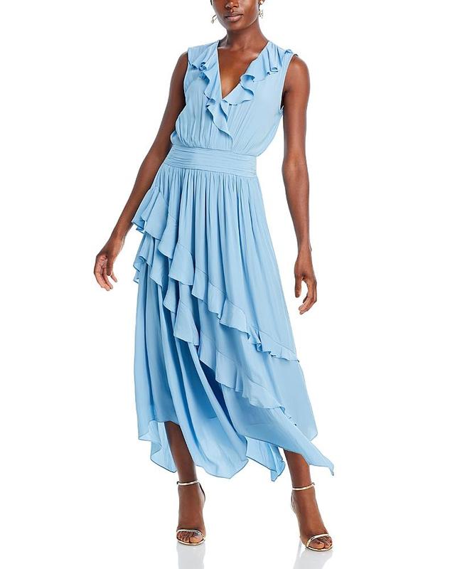 Womens Hadlee Ruffled Maxi Dress Product Image