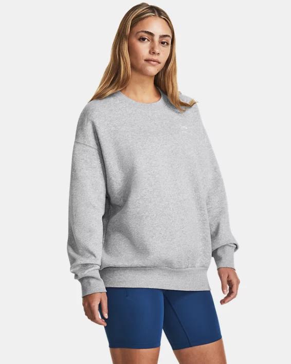 Women's UA Icon Fleece Oversized Crew Product Image