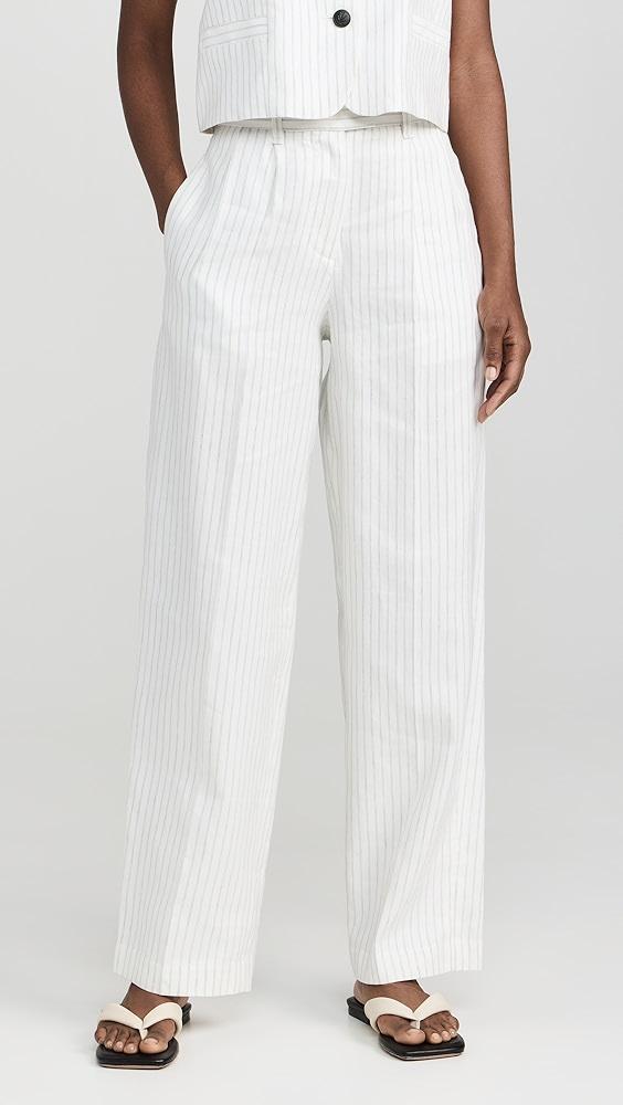 rag & bone Newman Linen Pants | Shopbop Product Image