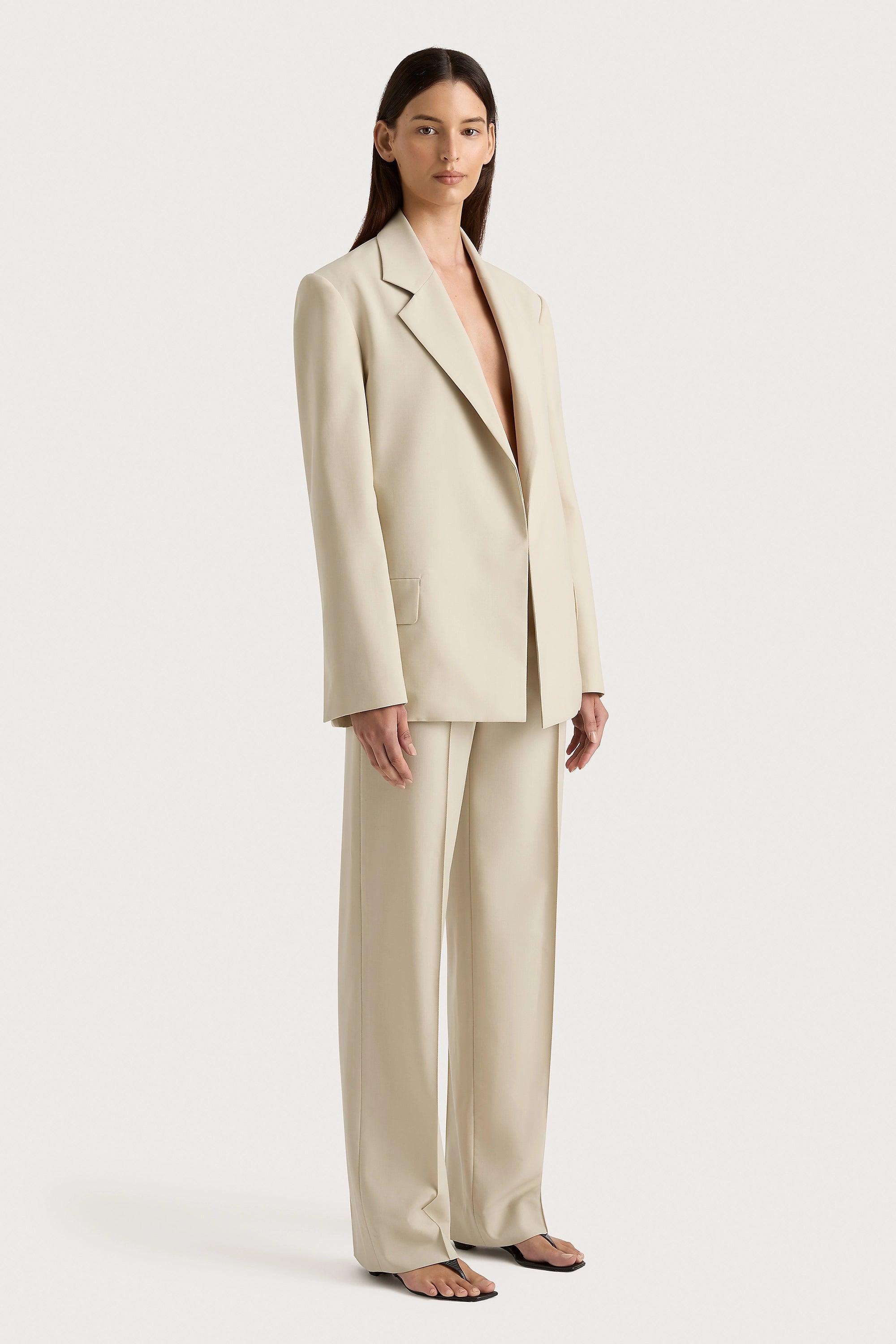 Lena Blazer Beige Product Image