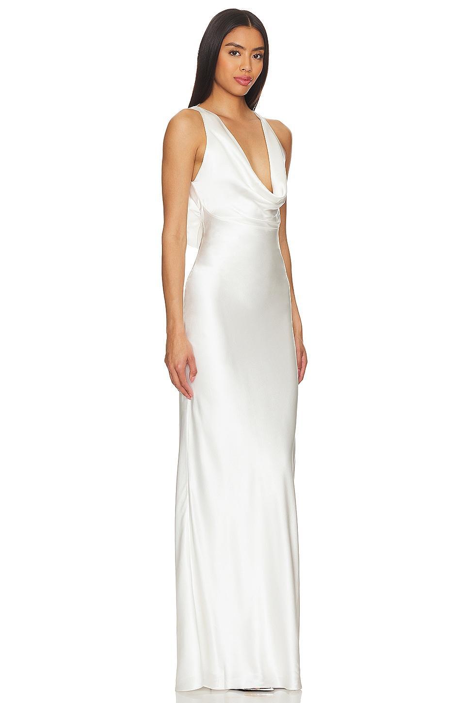 Drape Front Maxi Dress Product Image