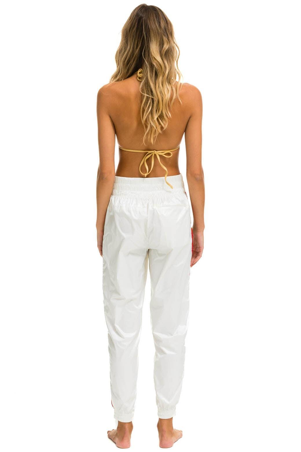 5 STRIPE HI RISE WIND PANT - VINTAGE WHITE Female Product Image