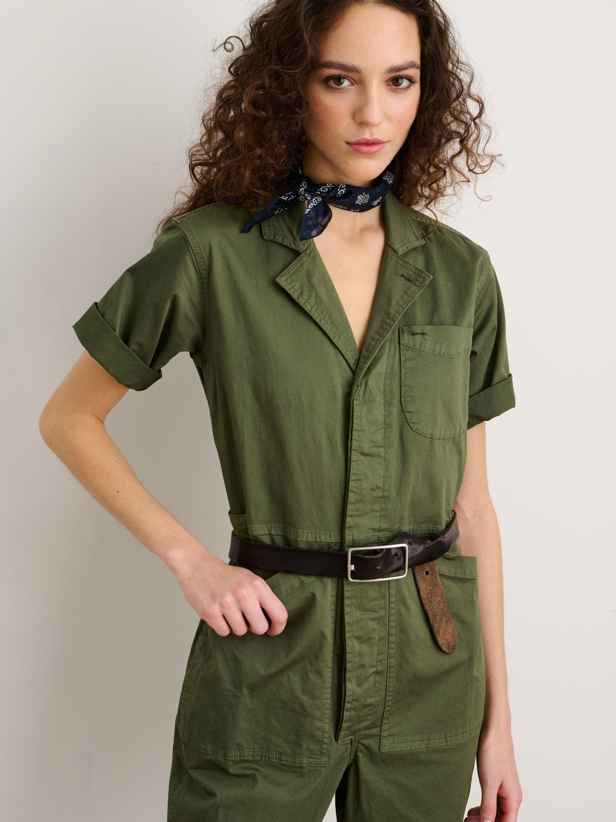 Standard Short Sleeve Jumpsuit Female Product Image