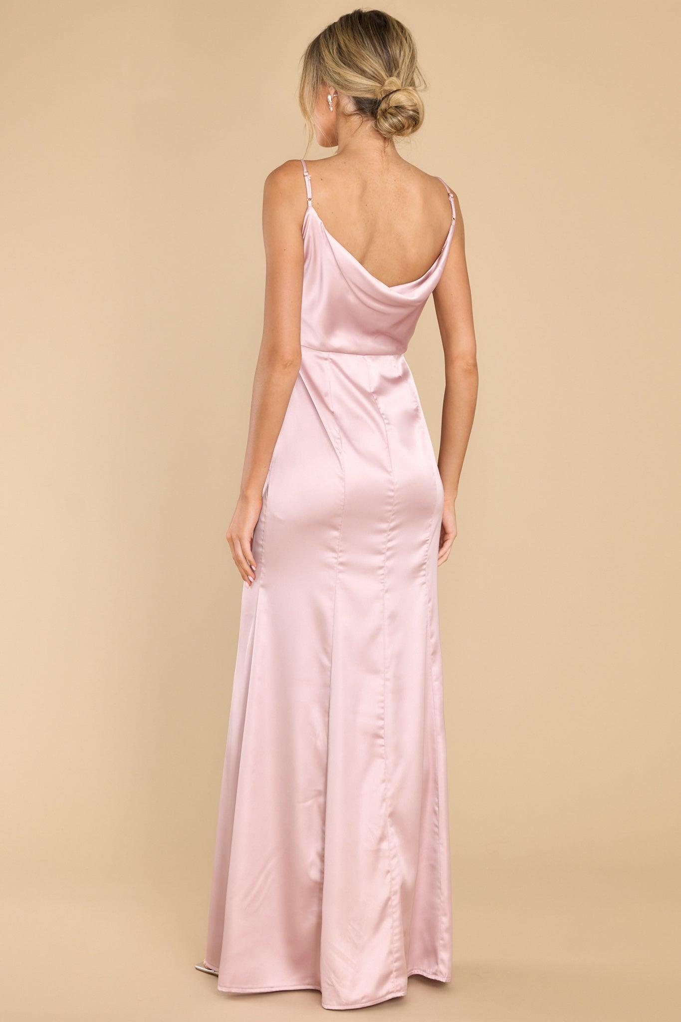 Inner Radiance Dusty Pink Maxi Dress Product Image