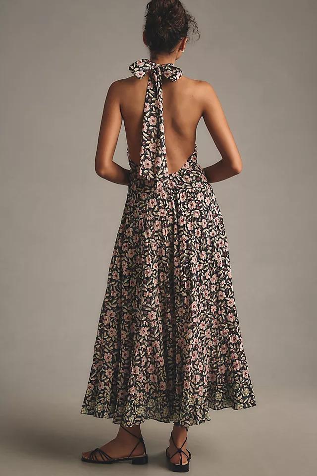 RIXO Jayne Halter Maxi Dress Product Image