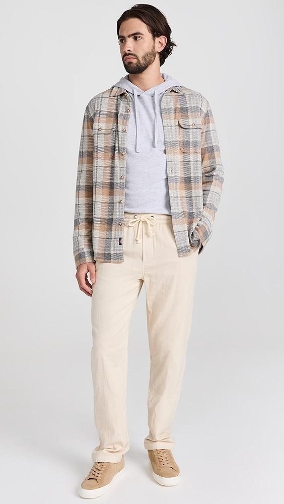 Faherty Sunwashed Slub Hoodie | Shopbop Product Image