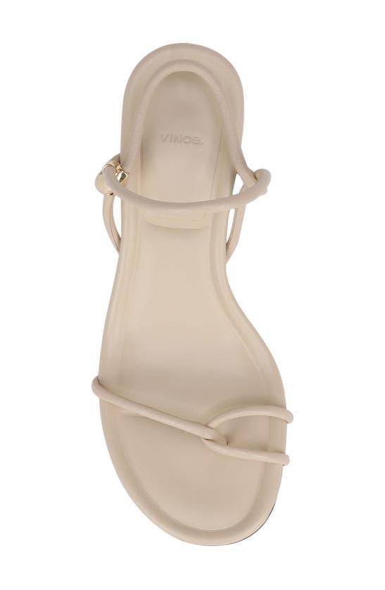 VINCE Jolie Leather Slingback Sandals In Birchsand Beige Leather Product Image