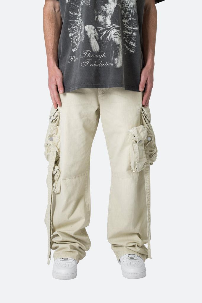 Strapped Multi Cargo Pants - Khaki product image