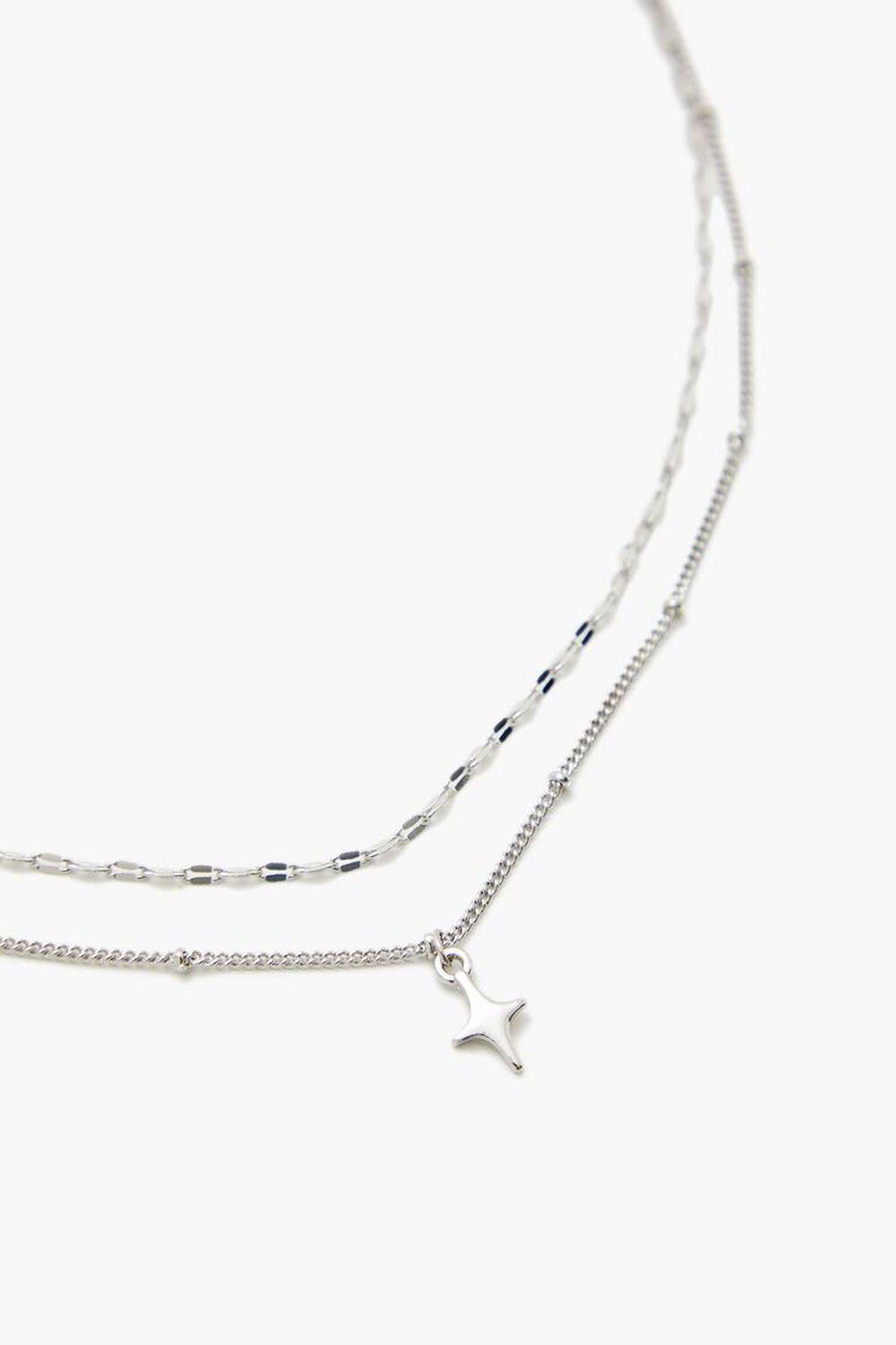 Layered Star Charm Necklace | Forever 21 Product Image