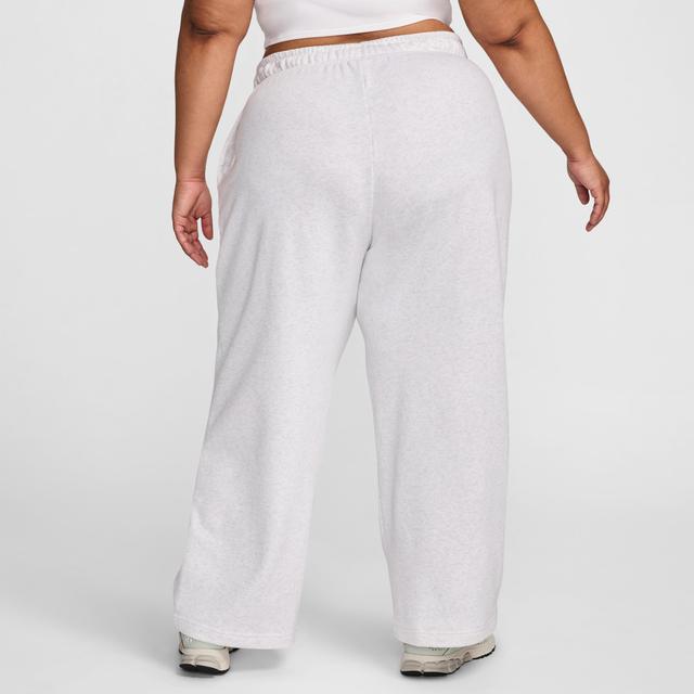 Women's Nike Sportswear Club Fleece Mid-Rise Wide-Leg Sweatpants (Plus Size) Product Image