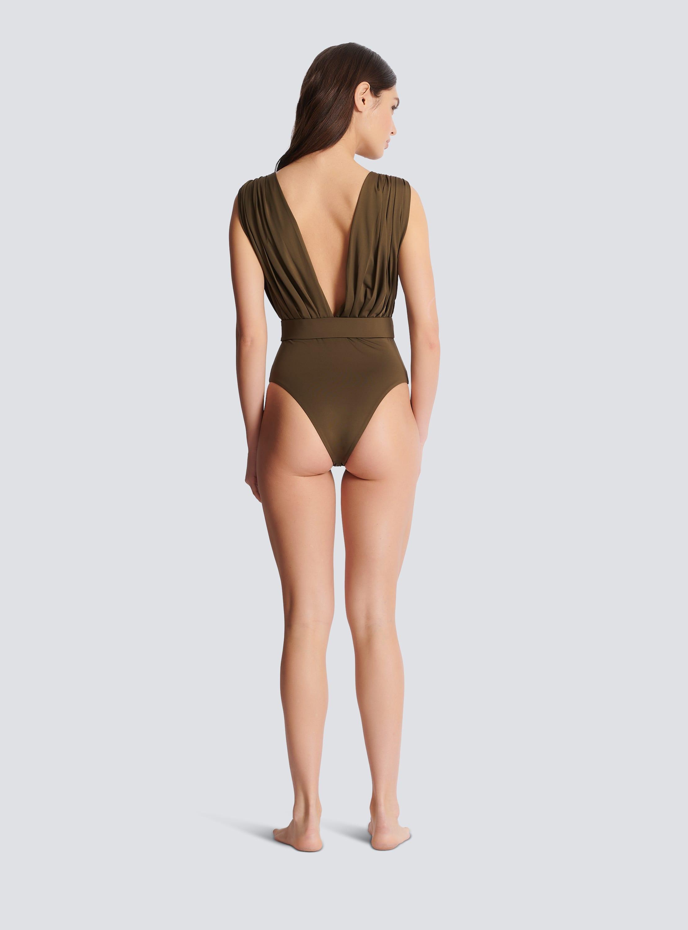 Draped swimsuit Product Image