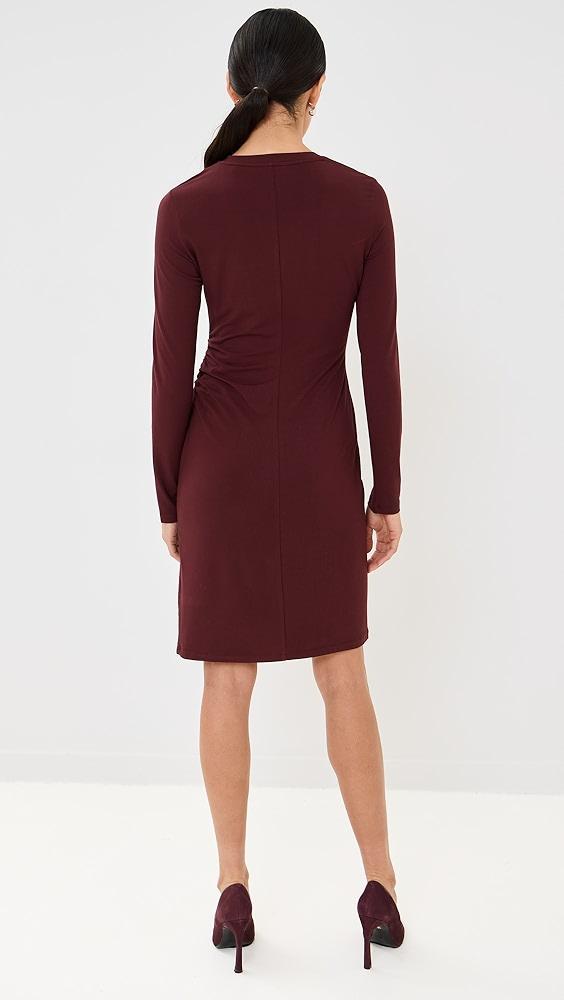 Vince Draped Crew Neck Dress | Shopbop Product Image