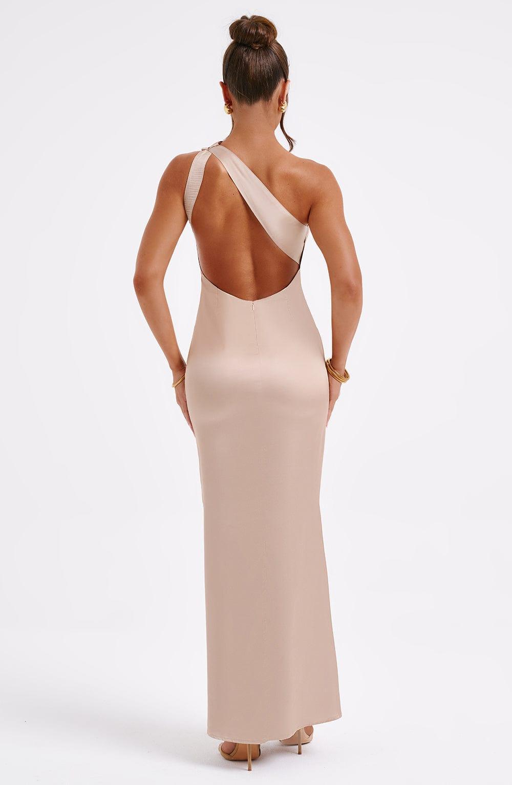 Arizona Maxi Dress - Champagne Product Image