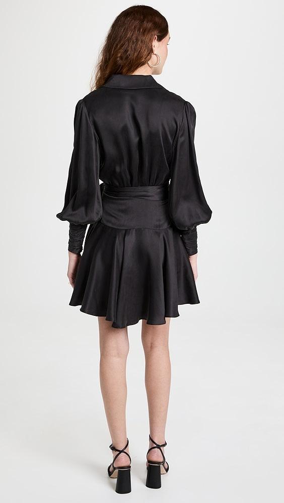 Zimmermann Silk Wrap Mini Dress | Shopbop Product Image