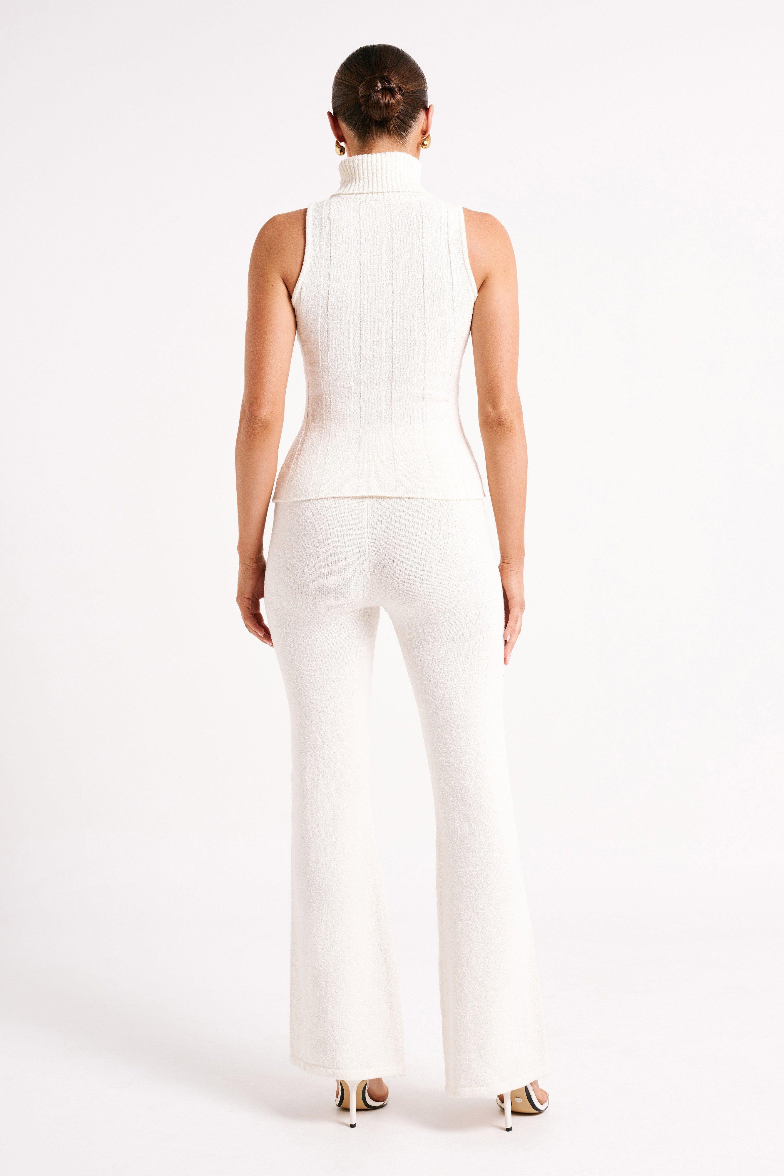 Angelina Knit Pants - Ivory Product Image