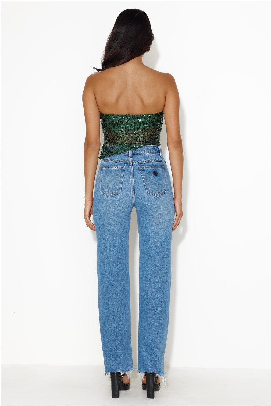 ABRAND 94 High Straight Karla Jeans Vintage Blue Product Image