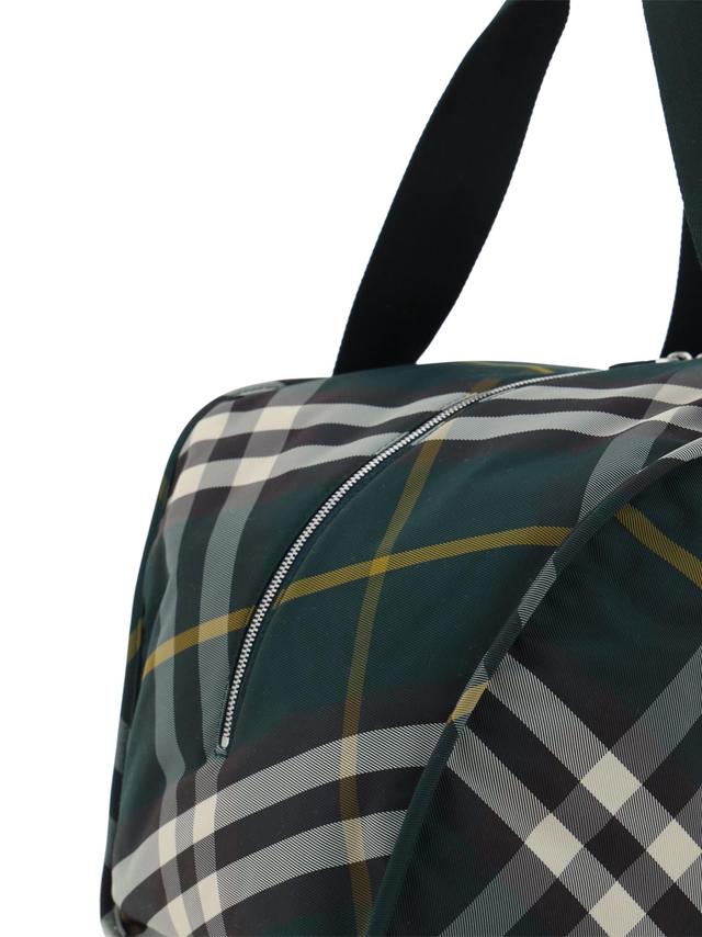 Shield Duffle Bag In Green Product Image