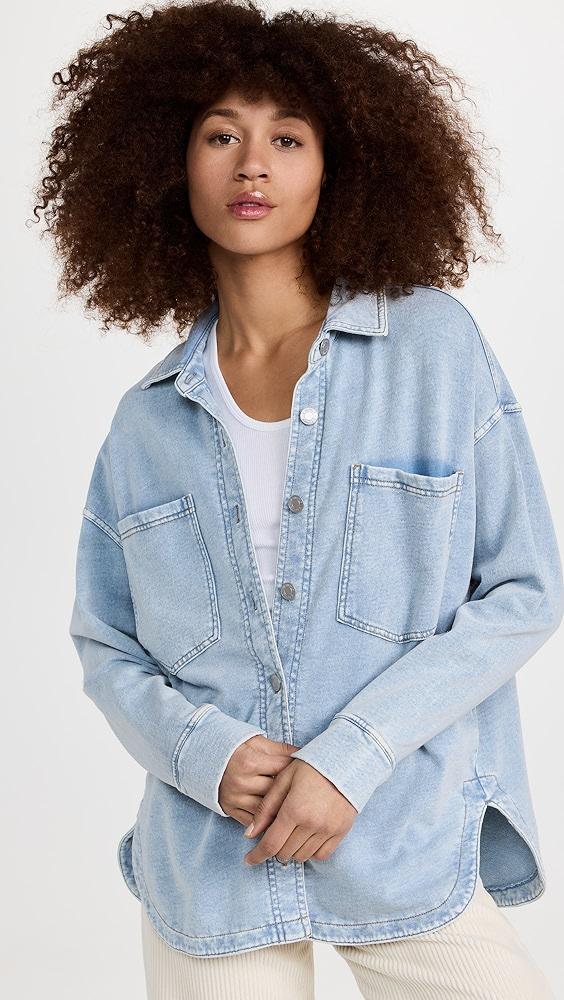 Z Supply All Day Knit Denim Jacket | Shopbop Product Image