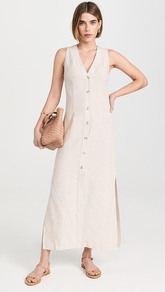 Onia Air Linen Button Down Maxi Dress | Shopbop Product Image