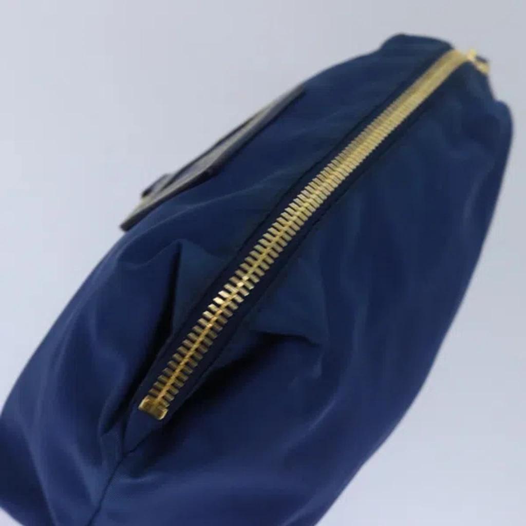 Tessuto Blue Canvas Clutch Bag () Product Image