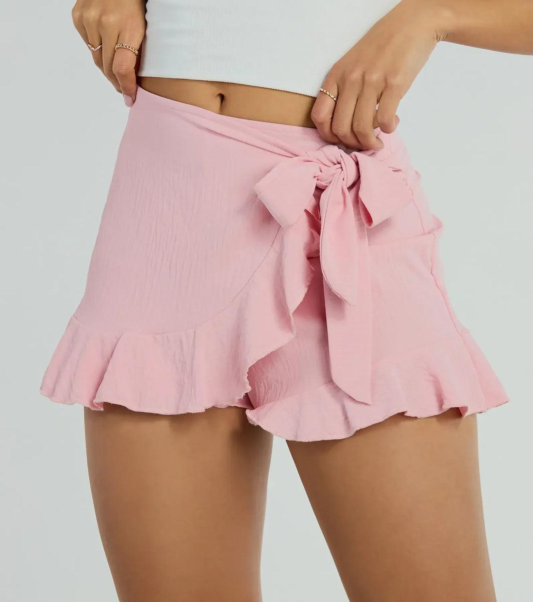 Days For Play High-Rise Ruffle Mini Skort Product Image