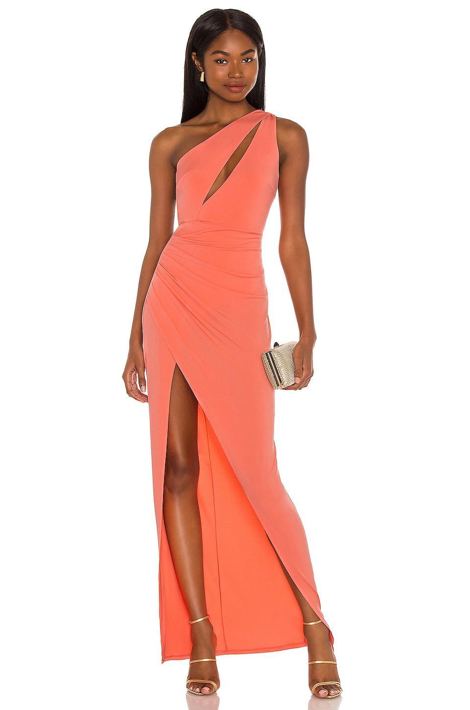 x REVOLE Parker Maxi Dress Michael Costello Product Image