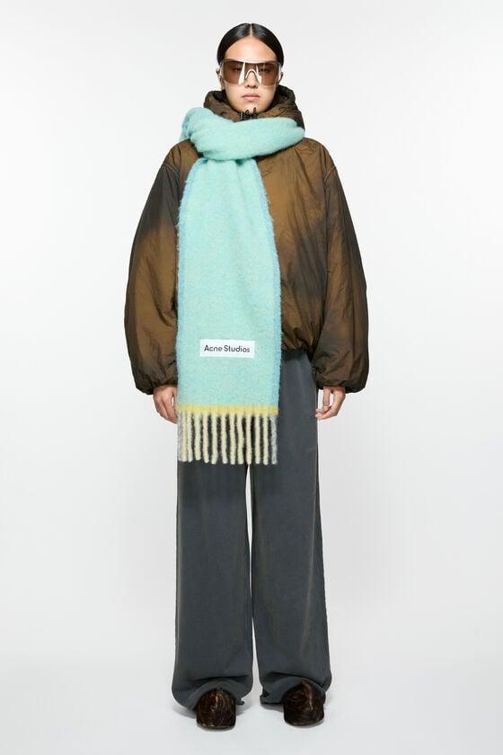 Wool mohair scarf - Narrow Product Image