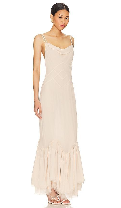 NBD Amata Gown in Cream. Product Image