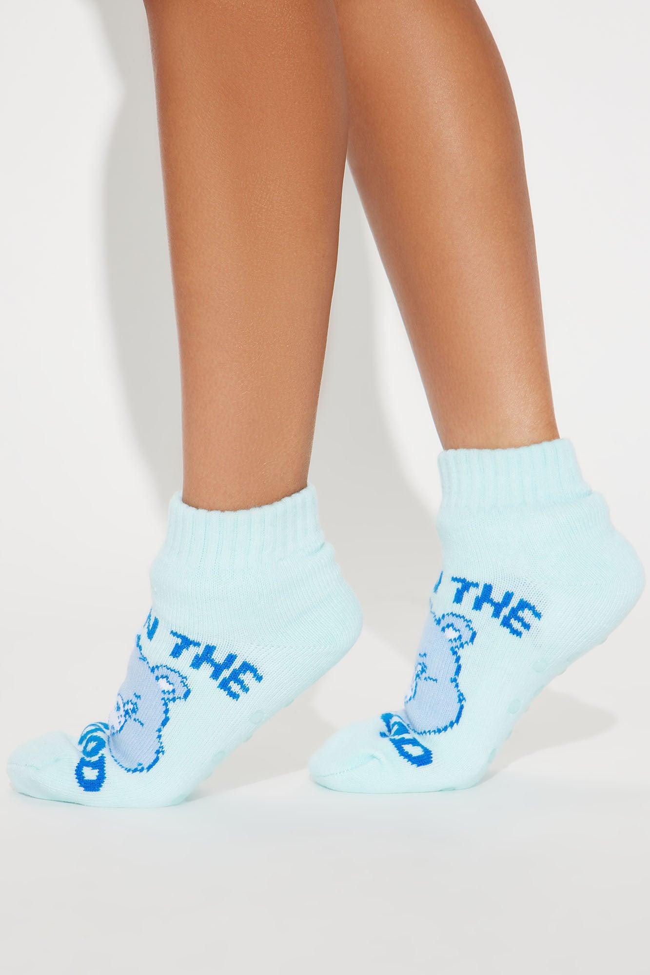 Not In The Mood Care Bear Socks - Blue Product Image