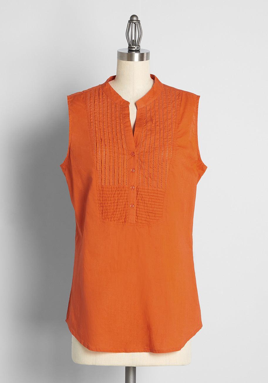 Just Breezing By Sleeveless Shirt Product Image