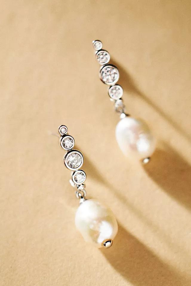 NADRI Siren Freshwater Pearl Drop Earrings Product Image