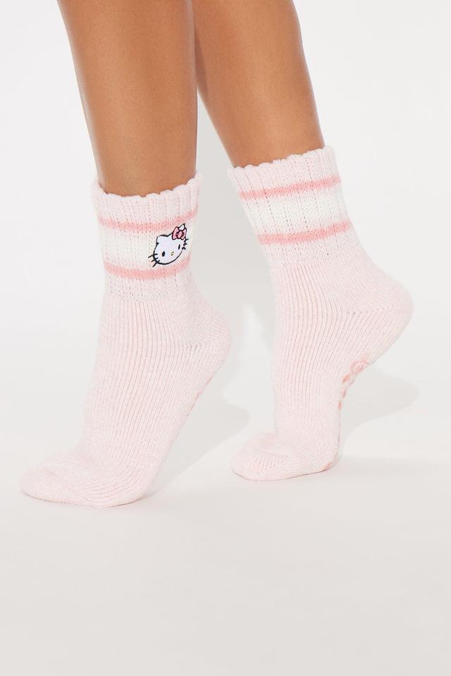 Pilate Hello Kitty Socks - Pink Product Image