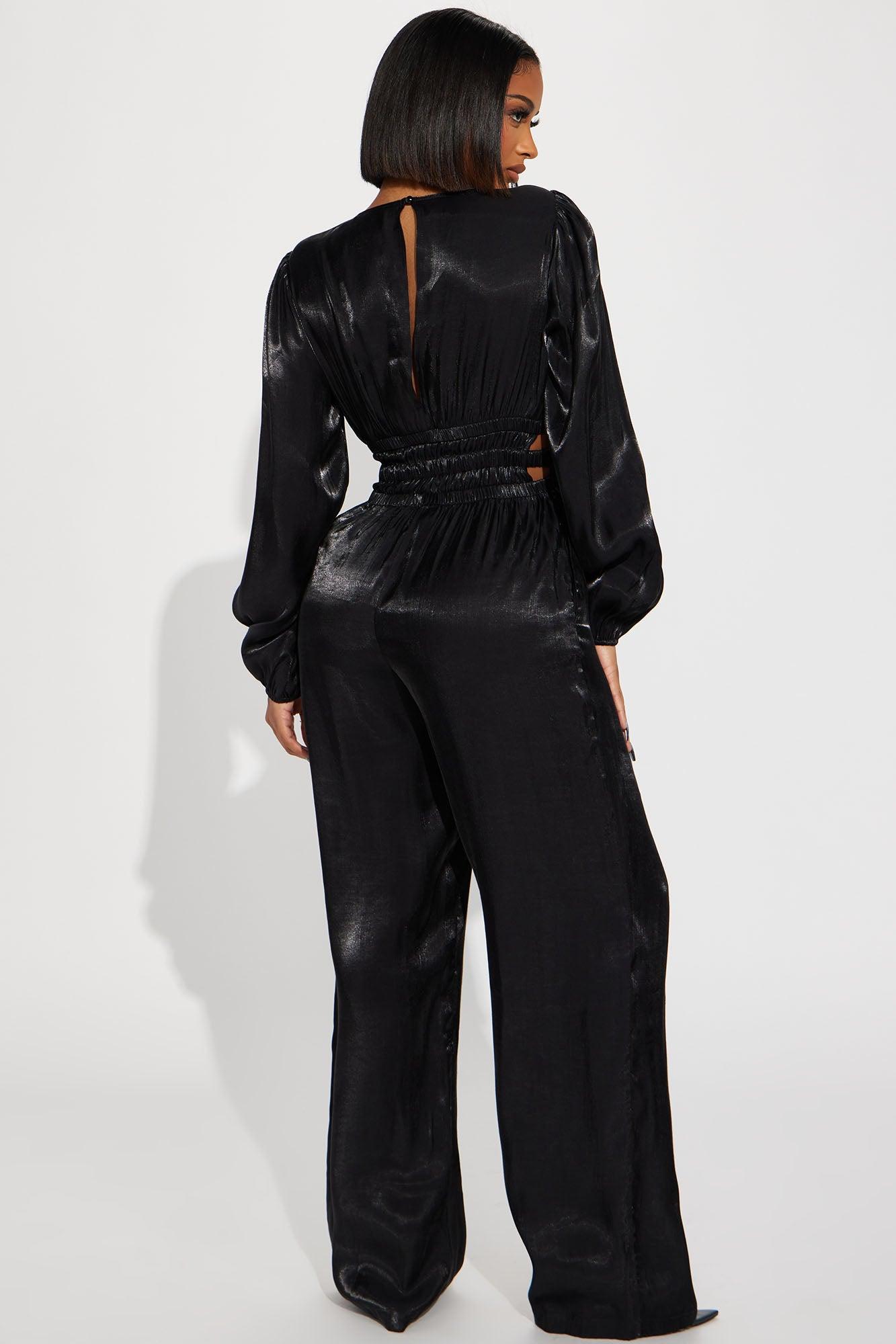 It's Meant To Be Jumpsuit - Black Product Image