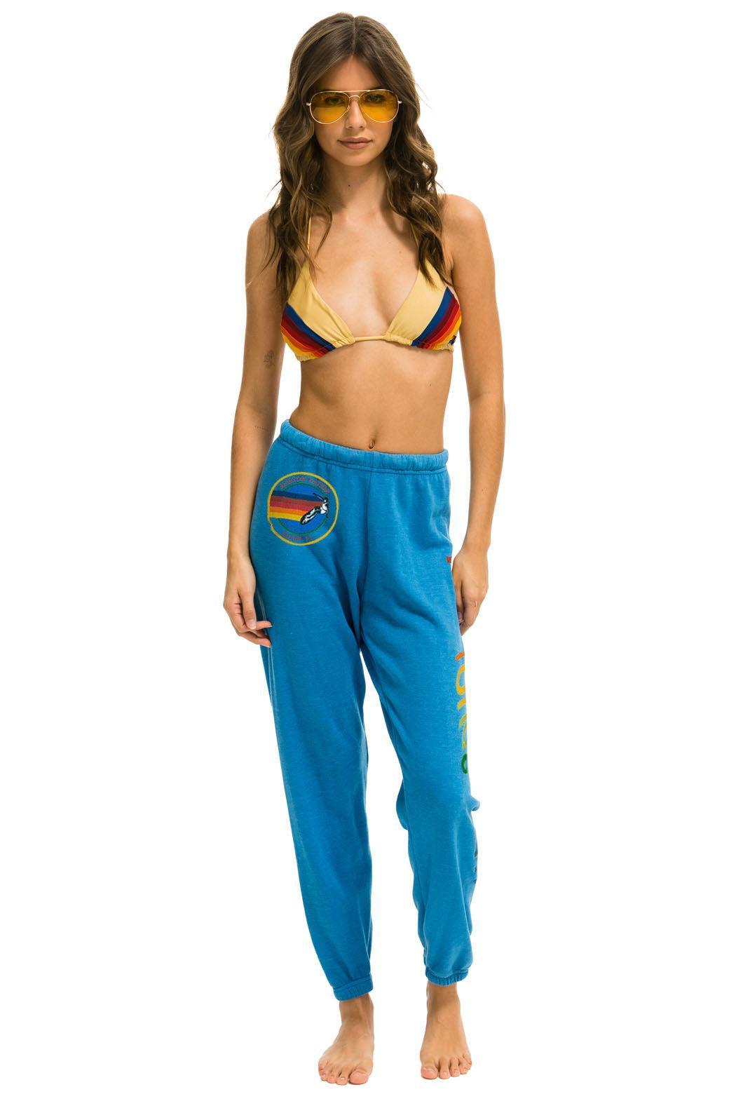 AVIATOR NATION MIAMI SWEATPANTS - OCEAN Female product image