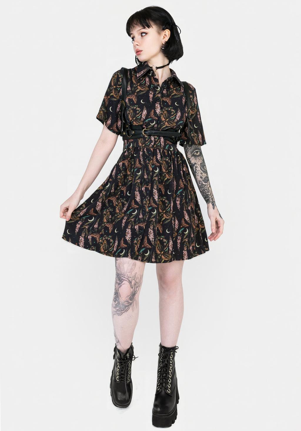 Atropos Mini Shirt Dress Product Image