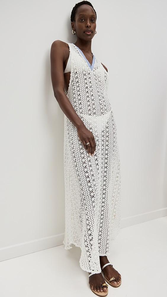 House of Aama Lace Crochet Maxi Dress | Shopbop Product Image