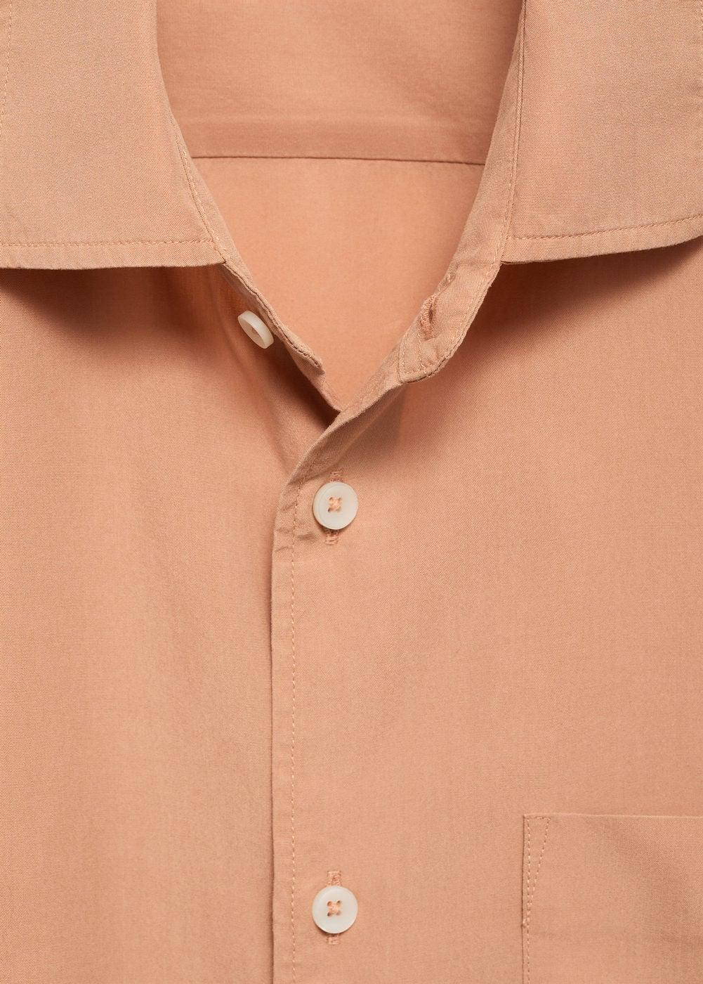 Mango Mens Relaxed-Fit Shirt Product Image