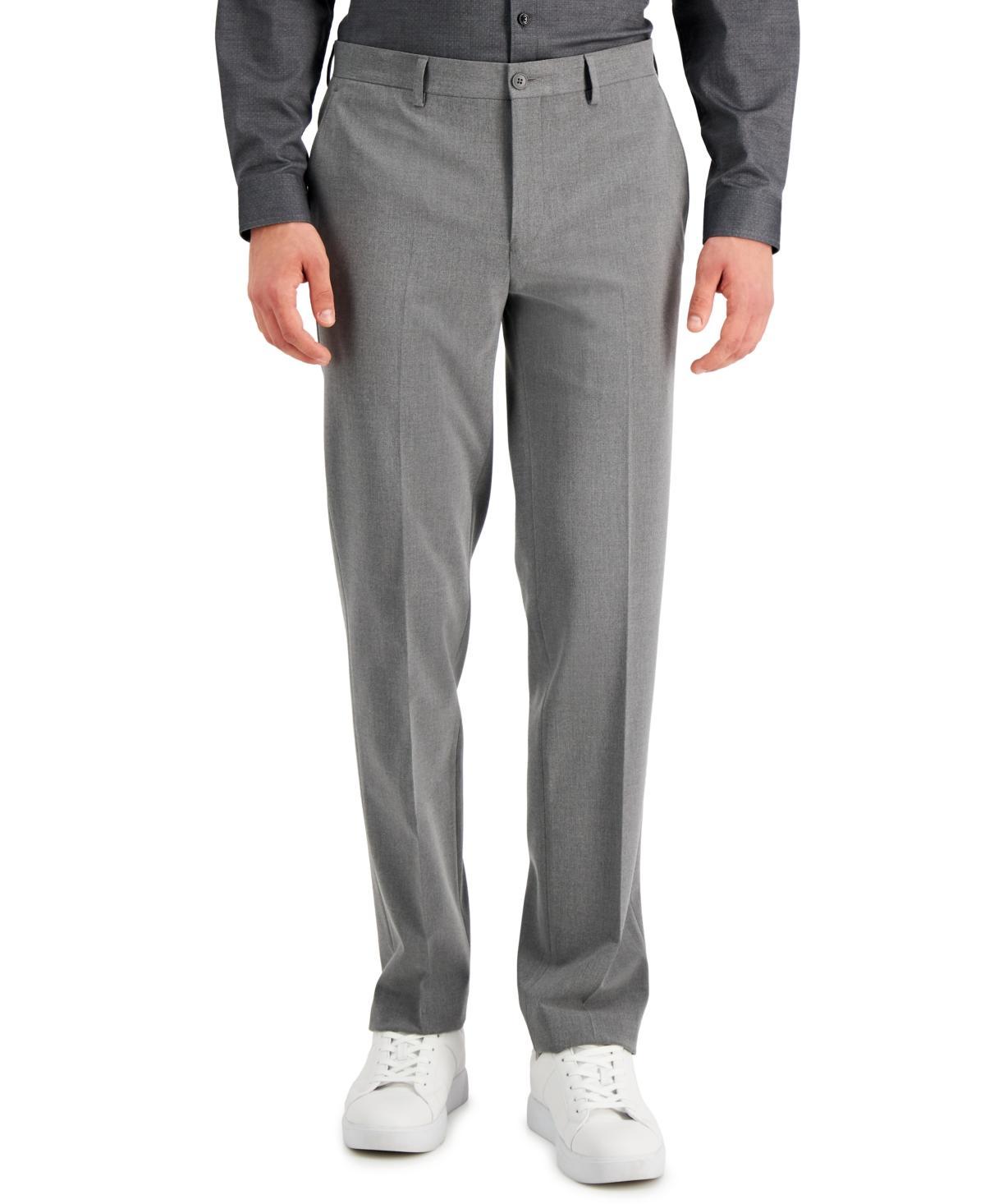 I.n.c. International Concepts Mens Slim-Fit Gray Solid Suit Pants, Created for Macys product image