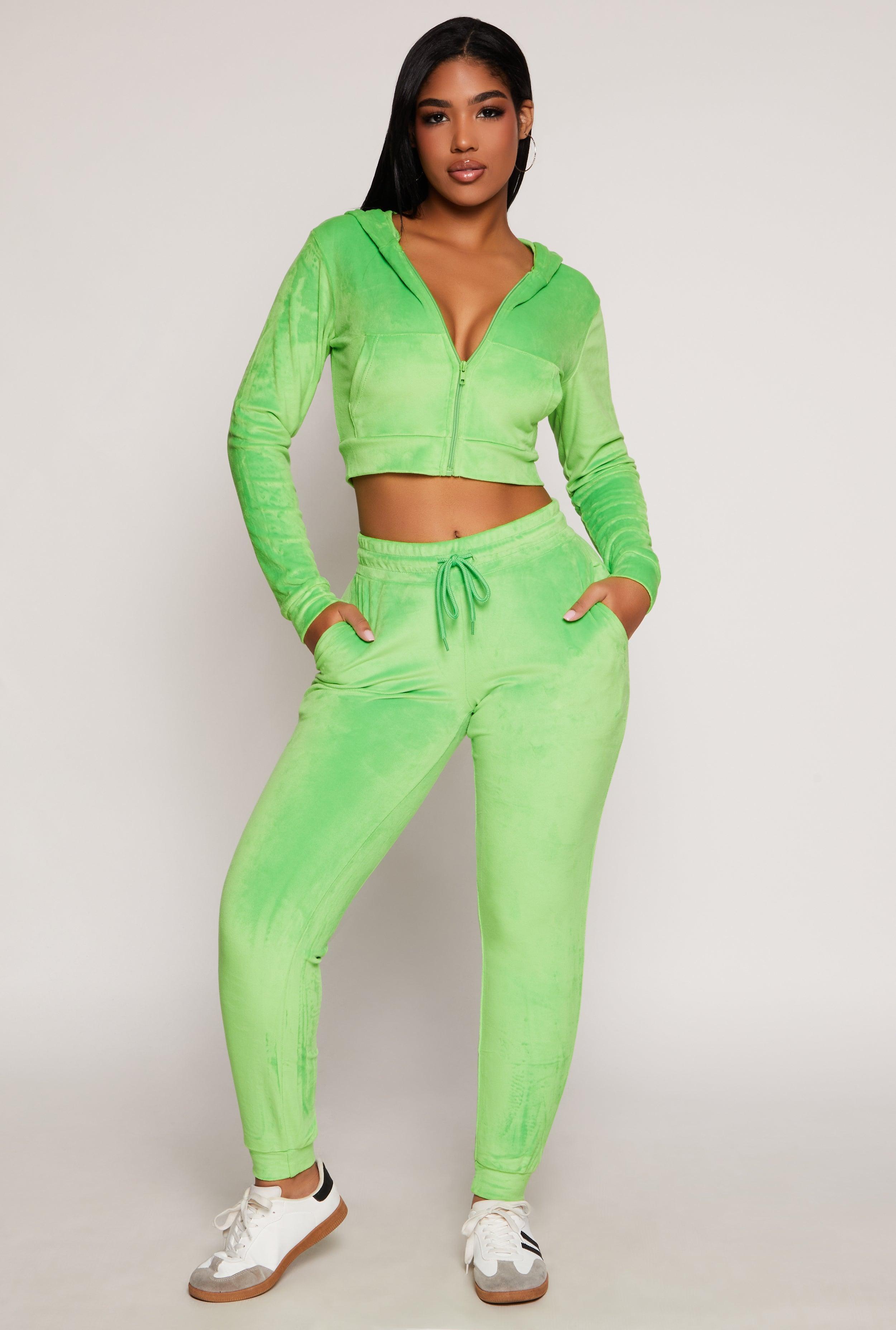 Womens Velour Drawstring Joggers Product Image