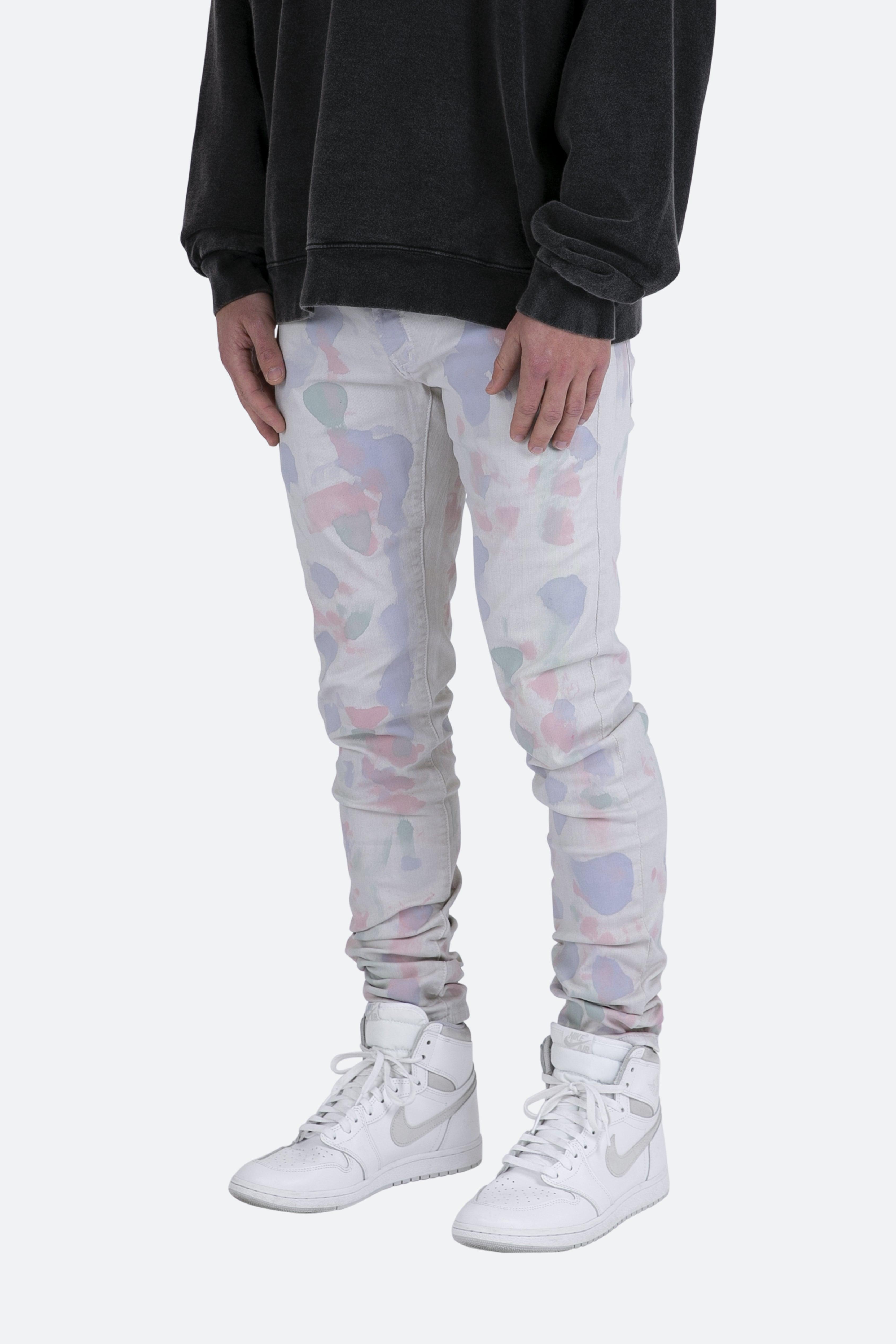 M363 Painted Slim Denim - Off White Product Image