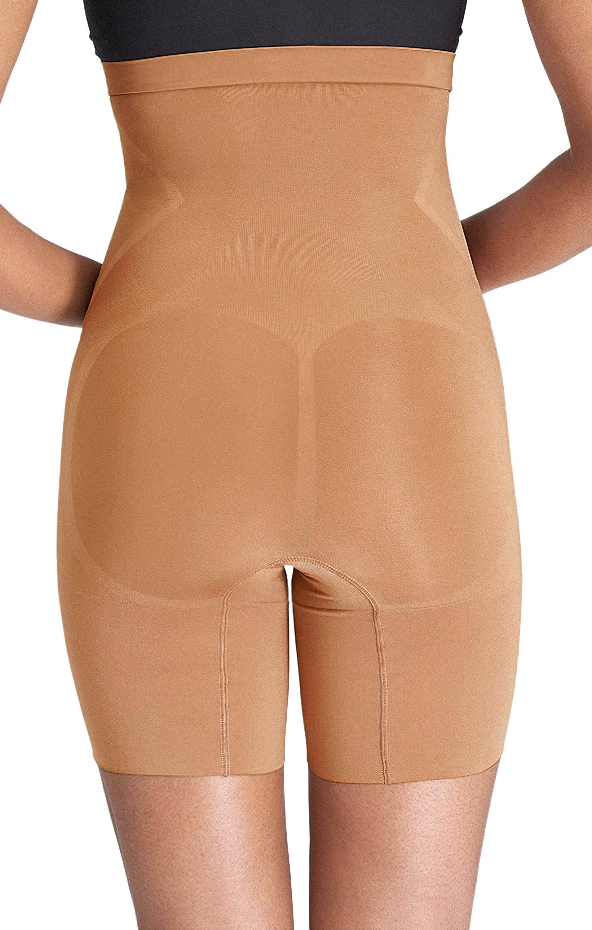 SPANX OnCore High-Waisted Mid-Thigh Short ~ Naked 3.0 Product Image