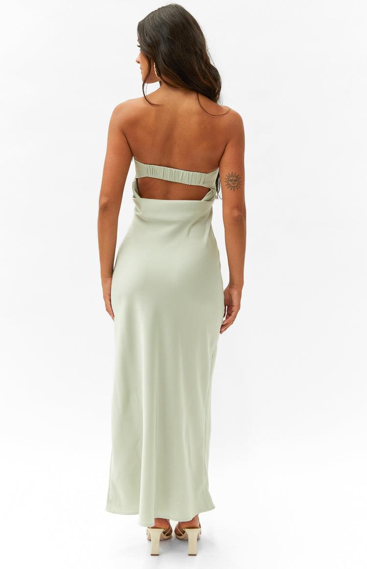 Maiah Sage Maxi Dress Product Image