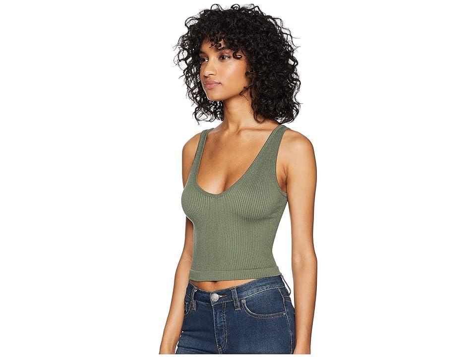 Free People Solid Rib Brami Top Almond XS/S Product Image