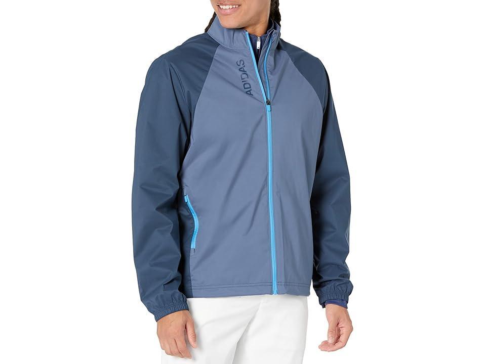 adidas Golf Provisional Rain Jacket (Crew Navy) Men's Coat Product Image