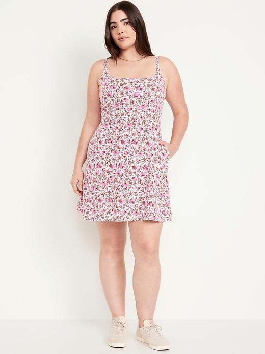 Fit & Flare Cami Mini Dress Product Image