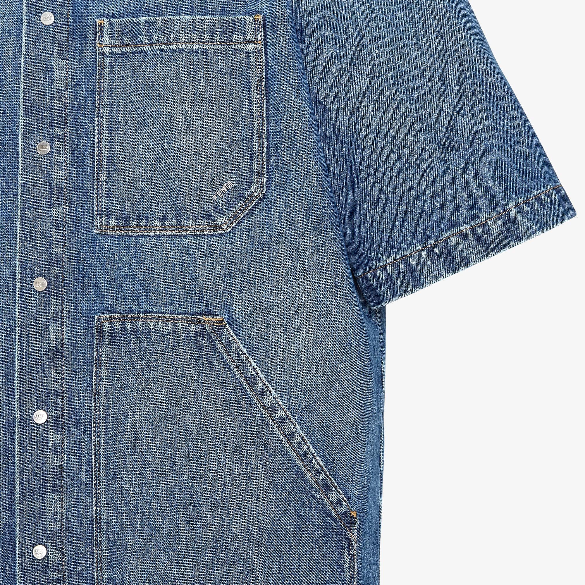 Jeans ShirtBlue jeans shirt Product Image